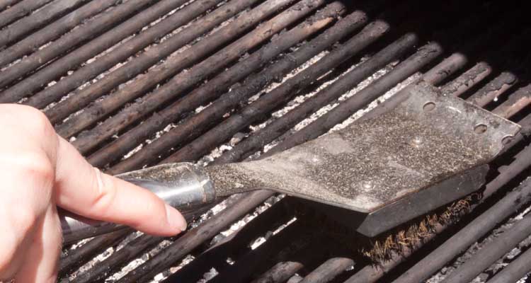 Caring for cast iron grill grates