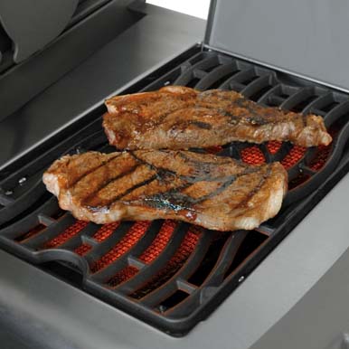 Infrared side burner