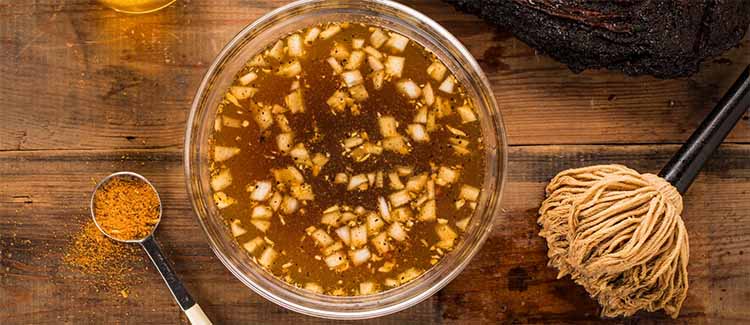 Basic beer mop sauce