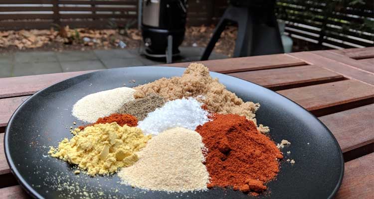 Pork rub ingredients