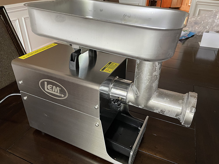 LEM Products Stainless Steel Big Bite Electric Meat Grinder