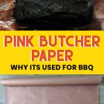 pink butcher paper