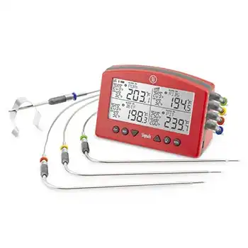 Signals 4-Channel Wi-Fi/Bluetooth BBQ Alarm Thermometer