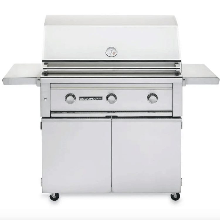 stainless steel gas grill