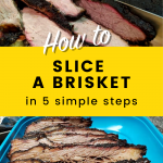 how to slice a brisket