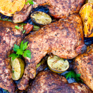 grilled jerk chicken