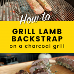 how to grill stuffed lamb backstrap