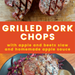 grilled pork chops