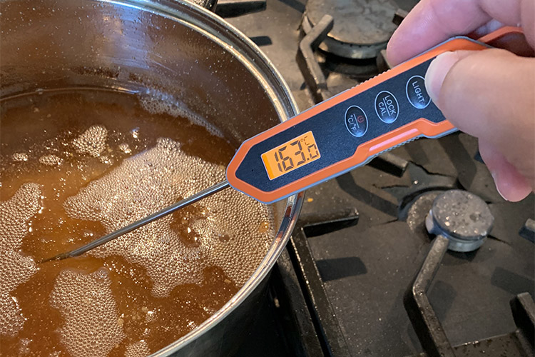 ThermoPro TP15H thermometer with backlit display
