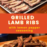 grilled lamb ribs