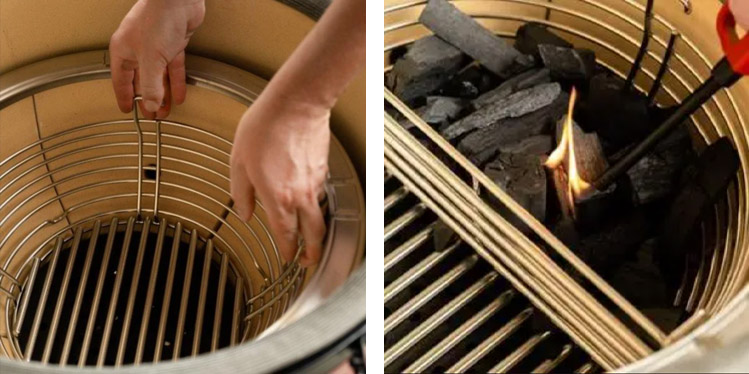 kamado joe charcoal basket