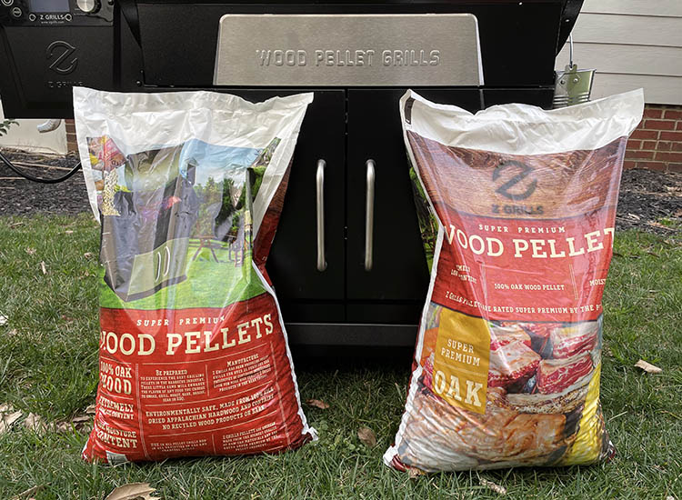 Z Grills wood pellets