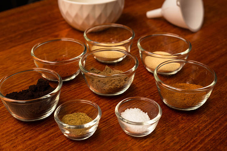 coffee rub ingredients