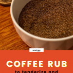 coffee rub