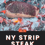 Caveman NY strip steak