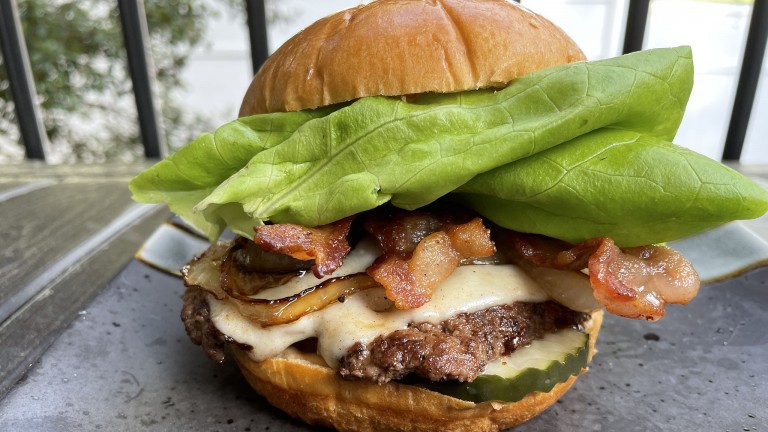 Smoked Smash Burgers