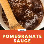 pomegranate sauce