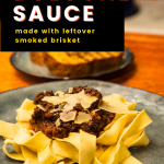 Leftover Brisket Bolognese