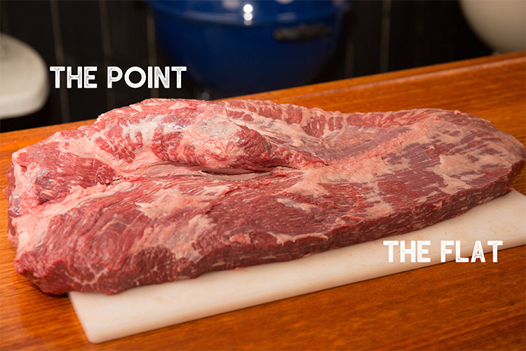 beef brisket flat and point