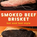 hot and fast style brisket