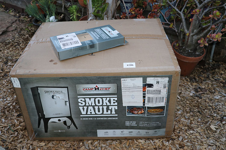 Camp Chef Smoke Vault 24 packaging