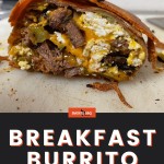Brisket Breakfast Burrito