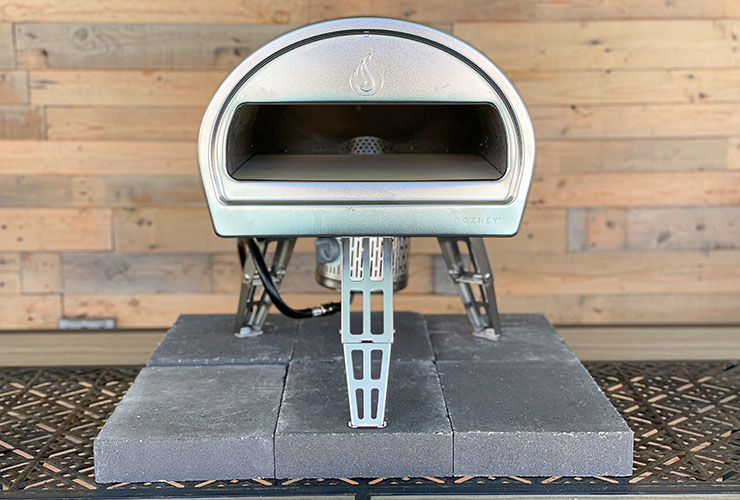 Gozney Roccbox outdoor pizza oven