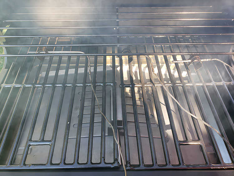 Bit Boss Sportsman Pellet Grill with temp probes