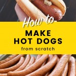 homemade hotdogs