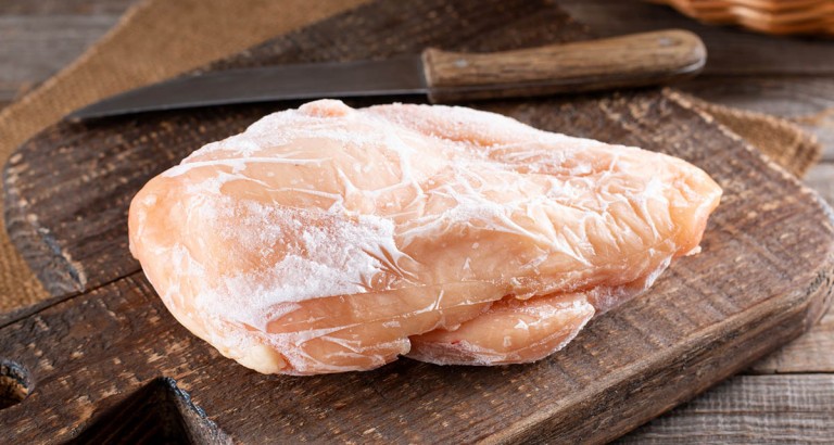 can you grill frozen chicken