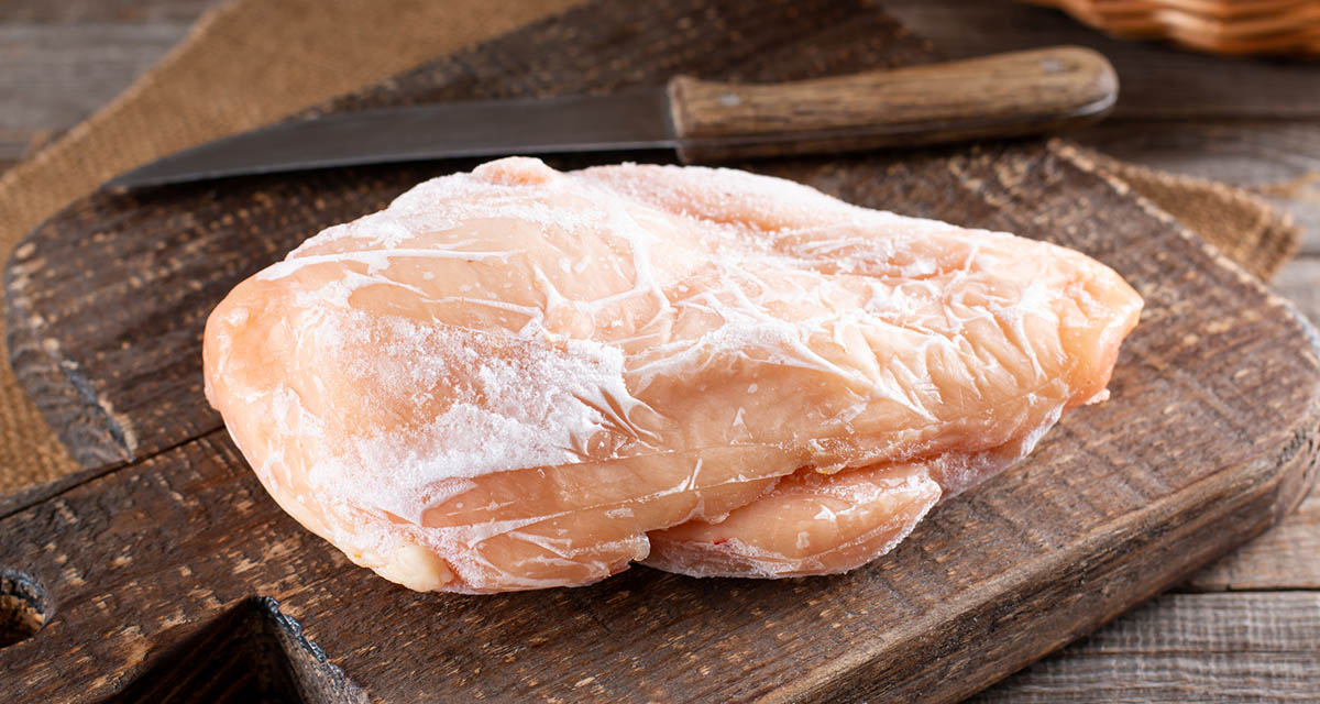 can you grill frozen chicken
