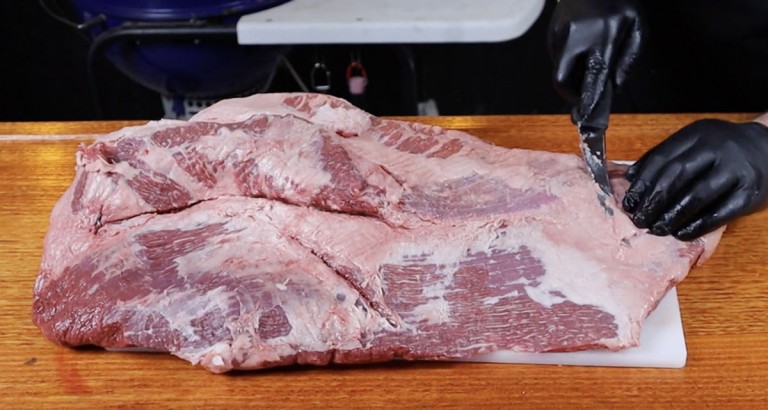 trim a brisket