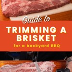 how to trim a brisket