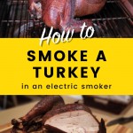 how to smoke a turkey in an electric smoker
