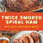 smoked spiral ham