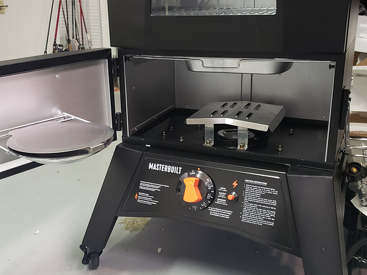 Masterbuilt MPS 340/G smoker controller and wood bowl
