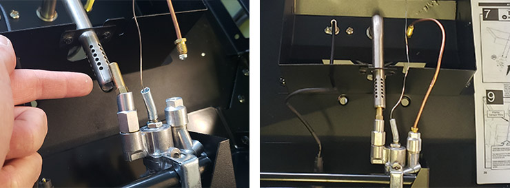 Masterbuilt MPS 340/G smoker vent tube