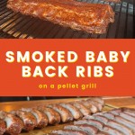 ribs on a pellet grill