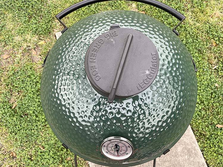 Big Green Egg top vent