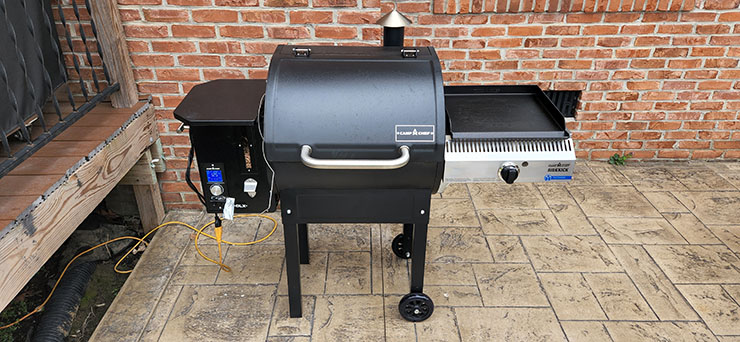 Camp Chef DLX 24 pellet grill