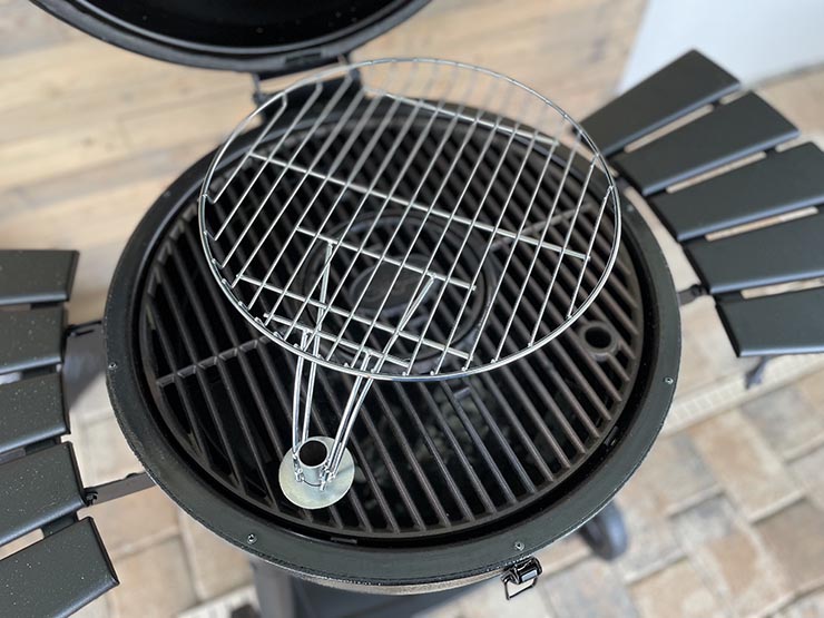 Char-Griller Akorn warming rack