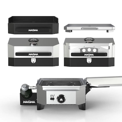 Magma Crossover Single Burner Firebox With Complete Accessory Top Bundle