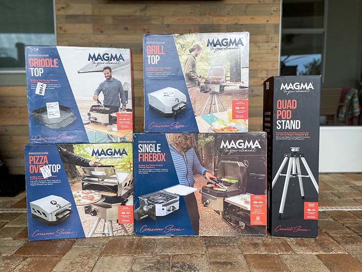 Magma Crossover Grill bundle packaging