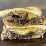 brisket grilled cheese