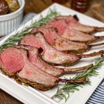 smoked rack of lamb