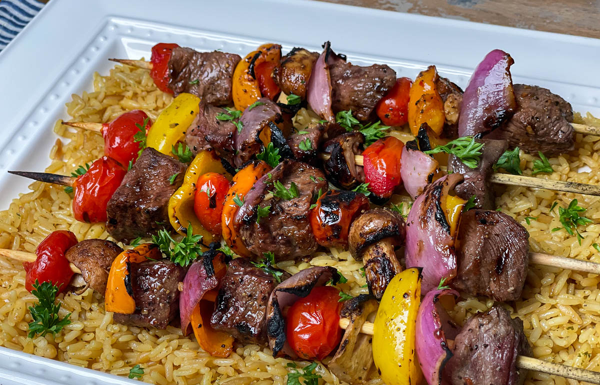 steak kebobs