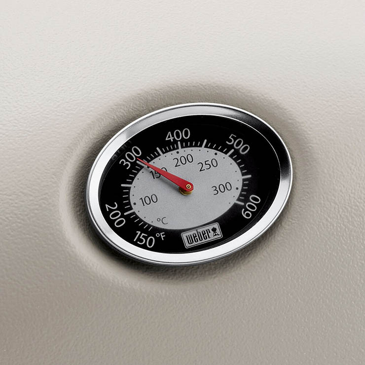 weber Q series lid thermometer