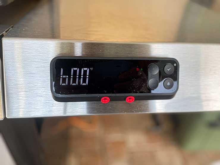 Weber Genesis SPX-435 control display