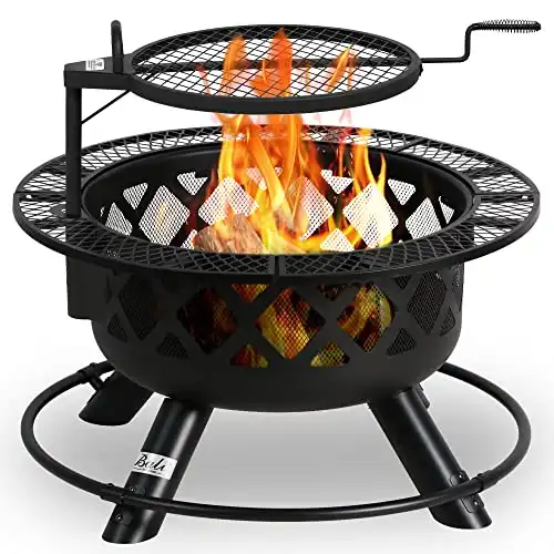 Bali Outdoors Wood Burning Fire Pit