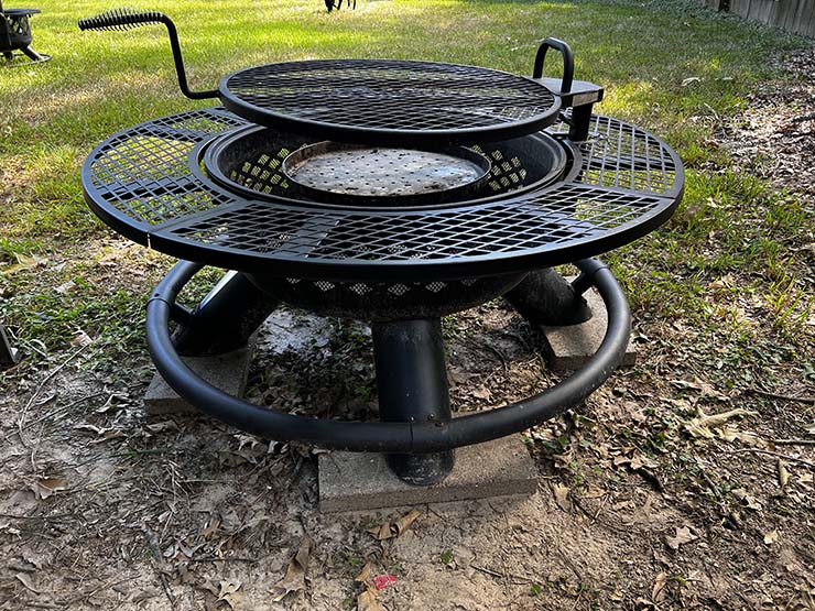Big Horn Fire Pit side view